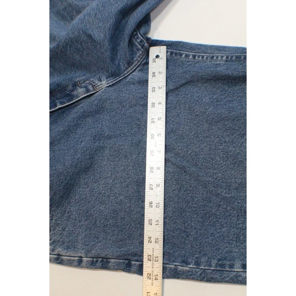 VTG Britannia Mens‎ 33 Blue Denim Shorts Jorts 90s Y2K Dad